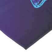 Hintergrund mit Nachtschmetterlingen Tischdecke (Schrägansicht)