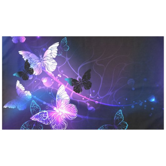 Hintergrund mit Nachtschmetterlingen Tischdecke (Vorderseite (Horizontal))