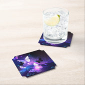 Hintergrund mit Nachtschmetterlingen Untersetzer (Vor Ort)