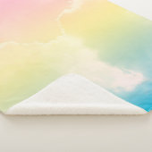 Hintergrund mit pastellfarbenem Farbverlauf. b Sherpadecke (3/4)