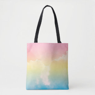 Hintergrund mit pastellfarbenem Farbverlauf. b Tasche