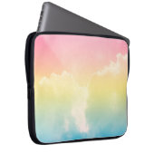 Hintergrund mit pastellfarbenem Gefälle. b Laptopschutzhülle (Vorne Rechts)