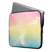 Hintergrund mit pastellfarbenem Gefälle. b Laptopschutzhülle (Vorderseite Links)