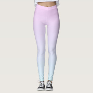 Hintergrund mit rosa und blauen Pastellfarben Leggings