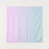 Hintergrund mit rosa und blauen Pastellfarben Wandteppich (Vorderseite (Horizontal))