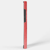 Hintergrund mit roter irisierender Textur Samsung Galaxy Hülle (Rechte Seite)