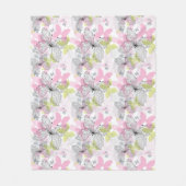 Hintergrund mit Schmetterling Fleecedecke (Vorderseite)