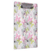 Hintergrund mit Schmetterling Klemmbrett (Rechts)