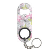 Hintergrund mit Schmetterling Schlüsselanhängerflaschenöffner (Rückseite)