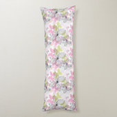 Hintergrund mit Schmetterling Seitenschläferkissen (Rückseite (Vertikal))