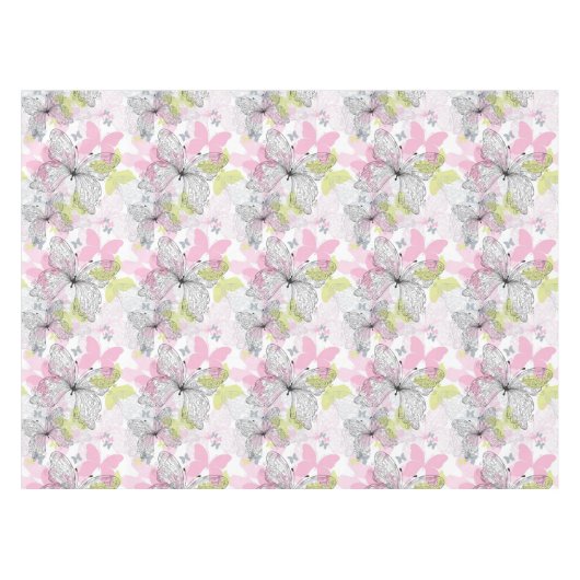 Hintergrund mit Schmetterling Tischdecke (Vorderseite (Horizontal))
