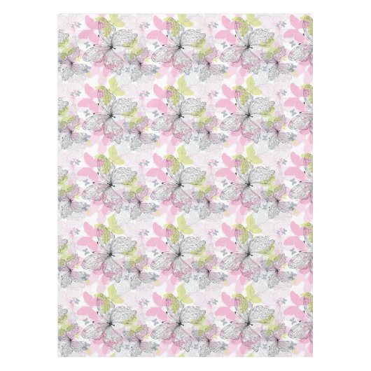 Hintergrund mit Schmetterling Tischdecke (Vorderseite)