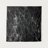 Hintergrund mit schwarzer Textur Wandteppich (Vorderseite (Horizontal))