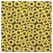 Hintergrund mit Sonnenblumen Stoff (Muster)