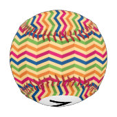 Hintergrund mit Streifen im Retro Baseball (Rückseite)