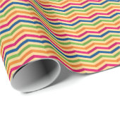Hintergrund mit Streifen im Retro Geschenkpapier (Rolleneckpunkt)