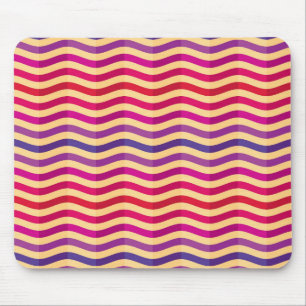 Hintergrund mit Streifen im Retro-Stil 3 Mousepad