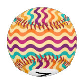 Hintergrund mit Streifen in Retro 2 Baseball (Rückseite)