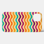 Hintergrund mit Streifen in Retro 2 Case-Mate iPhone Hülle (Rückseite (Horizontal))