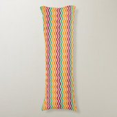 Hintergrund mit Streifen in Retro 2 Seitenschläferkissen (Vorderseite Vertikal)