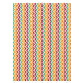 Hintergrund mit Streifen in Retro 2 Tischdecke (Vorderseite)