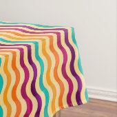 Hintergrund mit Streifen in Retro 2 Tischdecke (Beispiel)