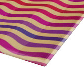 Hintergrund mit Streifen in Retro 3 Schneidebrett (Ecke)