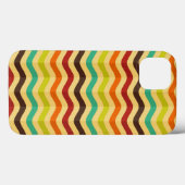 Hintergrund mit Streifen in Retro 4 Case-Mate iPhone Hülle (Rückseite (Horizontal))