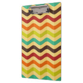 Hintergrund mit Streifen in Retro 4 Klemmbrett (Links)