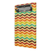 Hintergrund mit Streifen in Retro 4 Mini Klemmbrett (Gewinkelt2)