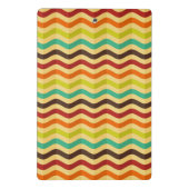 Hintergrund mit Streifen in Retro 4 Mini Klemmbrett (Rückseite)