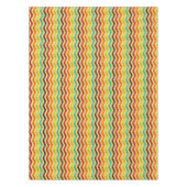 Hintergrund mit Streifen in Retro 4 Tischdecke (Vorderseite)