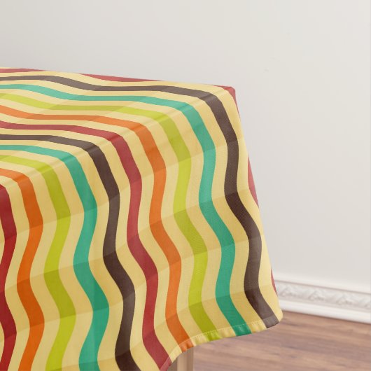 Hintergrund mit Streifen in Retro 4 Tischdecke (Beispiel)