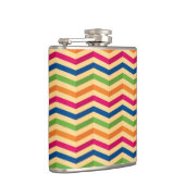 Hintergrund mit Streifen in Retro Flachmann (Rechts)