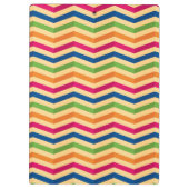 Hintergrund mit Streifen in Retro Klemmbrett (Rückseite)