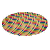 Hintergrund mit Streifen in Retro Schneidebrett (Ecke)