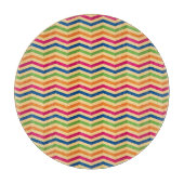 Hintergrund mit Streifen in Retro Schneidebrett (Vorderseite)