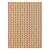 Hintergrund mit Streifen in Retro Tischdecke (Vorderseite)