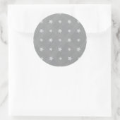 Hintergrund mit textilen Mustern Runder Aufkleber (Tasche)