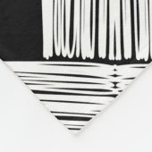 Hintergrund mit Vintagem, nahtlosem Muster Fleecedecke (Ecke)