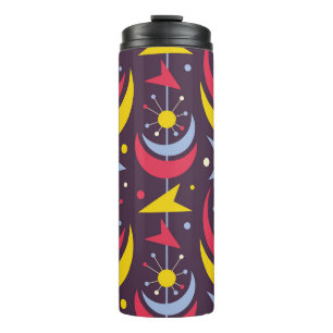 Hintergrund Mitte des Jahrhunderts moderne Vintage Thermosbecher