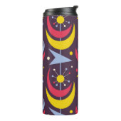 Hintergrund Mitte des Jahrhunderts moderne Vintage Thermosbecher (Nach links gedreht)