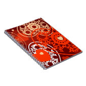 Hintergrund, Notebook Notizblock (Rechte Seite)