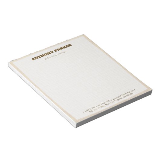 Hintergrund Notizblock (angewinkelt)