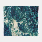 Hintergrund, obere Ansicht, rascher Fluss des Flus Fleecedecke (Vorderseite (Horizontal))