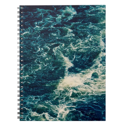 Hintergrund, obere Ansicht, rascher Fluss des Flus Notizblock (Vorderseite)