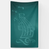 Hintergrund oder Hintergrund aquamarin Banner (Vertikal)