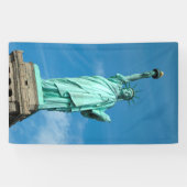 Hintergrund oder Hintergrund des Fotos der Freihei Banner (Horizontal)