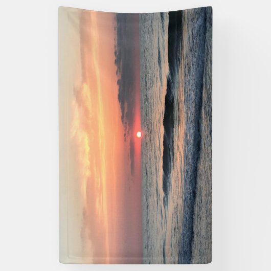 Hintergrund oder Hintergrund des Sunset Fotos Banner (Vertikal)