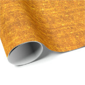 Hintergrund oder Konsistenz aus gebürstetem Gold Geschenkpapier (Rolleneckpunkt)